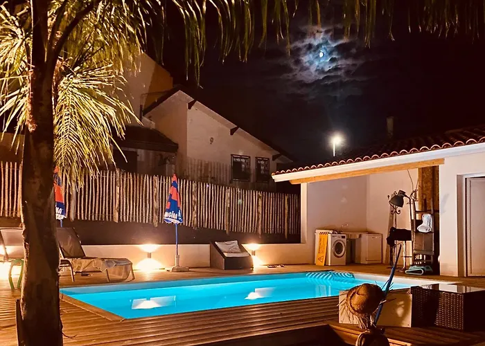 Exceptionnelle A Avec Piscine Et Parking Privee Nyaraló *